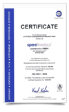ISO 9001:2000 Zertifikat